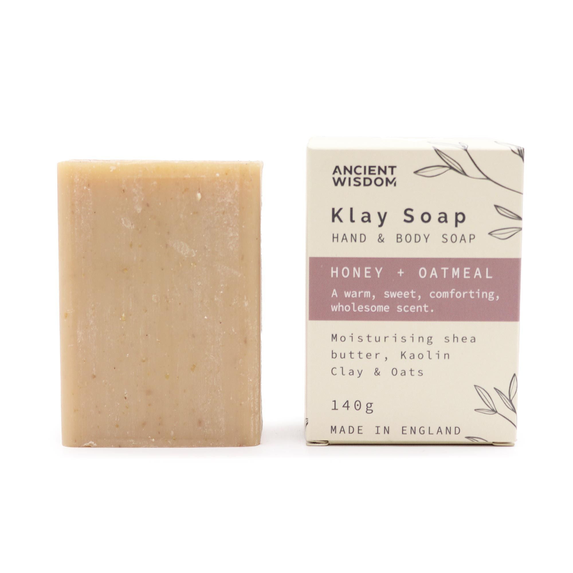 Clay Soap – Honey and Oats