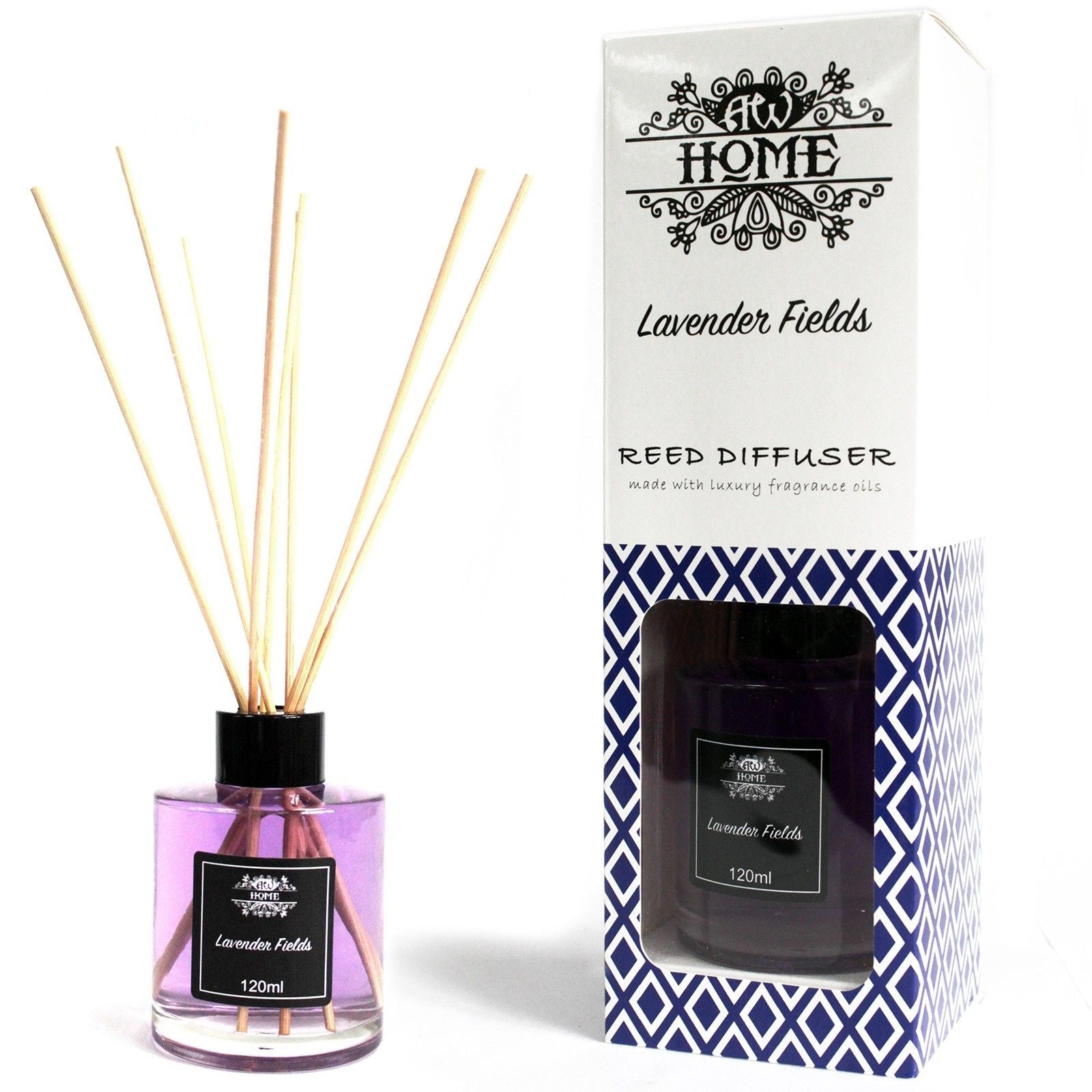 Lawendowe Pola – Patyczki zapachowe 120 ml