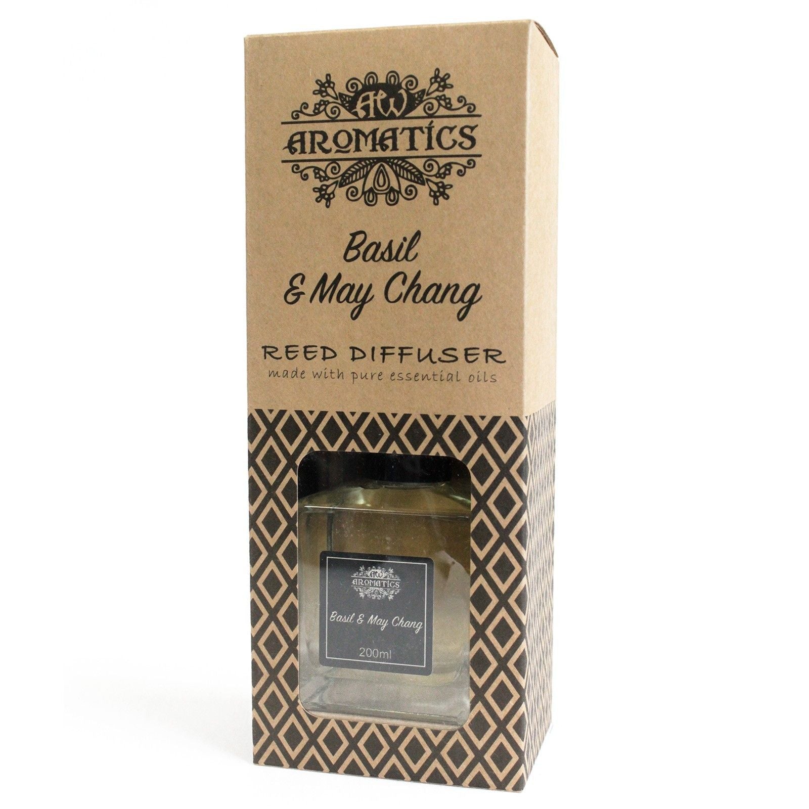 Bazylia i May Chang – Patyczki zapachowe 200 ml