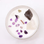 Świeca kryształowa - Crown Chakra