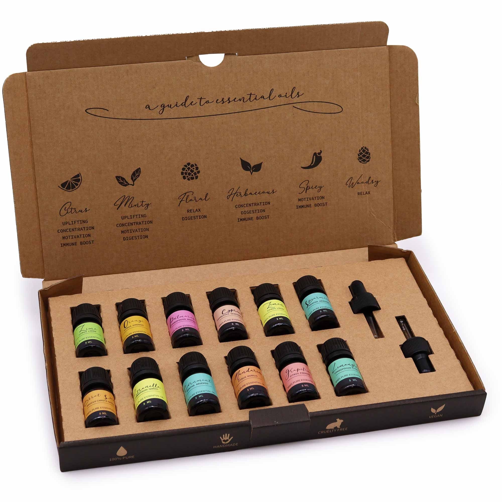 Letni Zestaw Olejków – 12 x 5ml + 2 pipety
