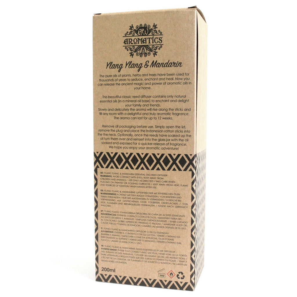 Ylang Ylang i Mandarynka – Patyczki zapachowe 200 ml