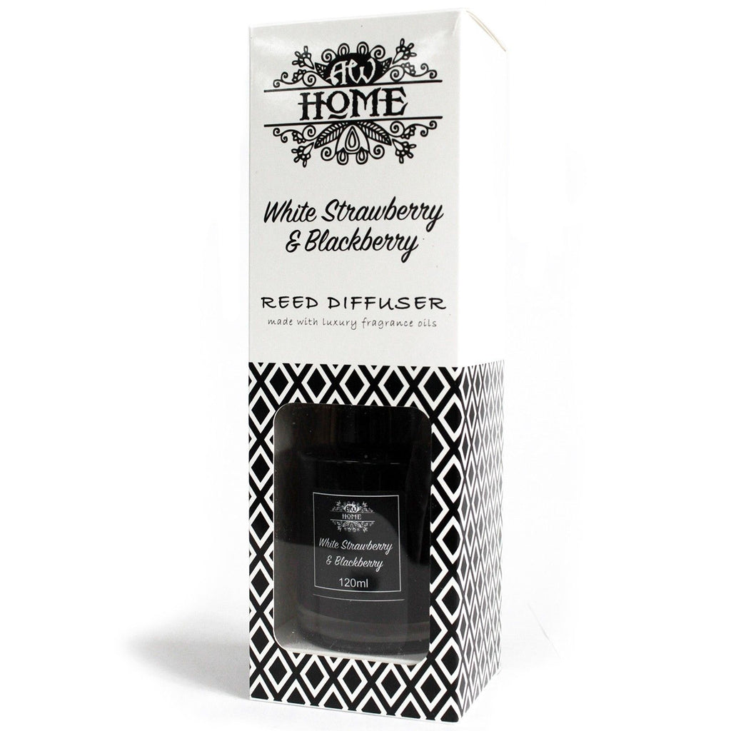 Biała Truskawka & Jeżyna - Patyczki zapachowe 120 ml