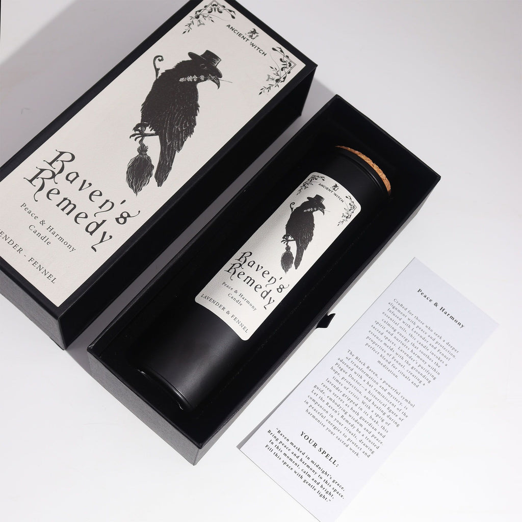 Ravens' Remedy Cleansing Candle