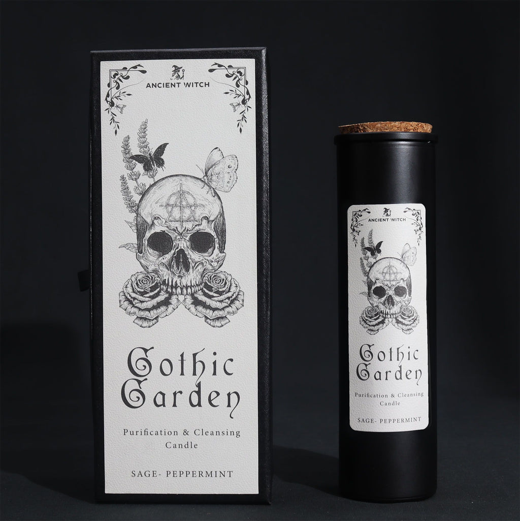 Cleansing Candle – Ancient Witch Gothic Garden