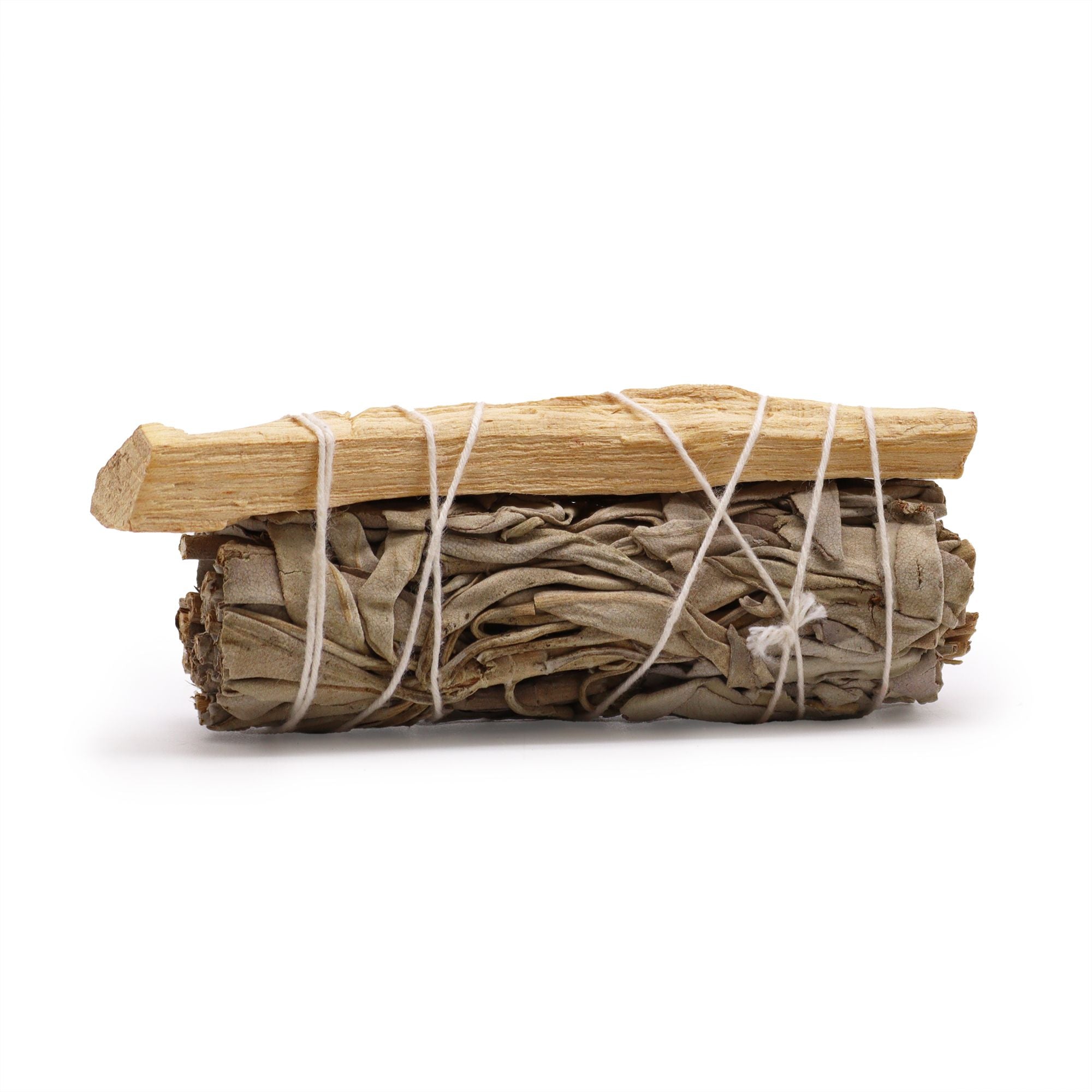 Pęczek ziół – Biała Szałwia i Palo Santo 10 cm