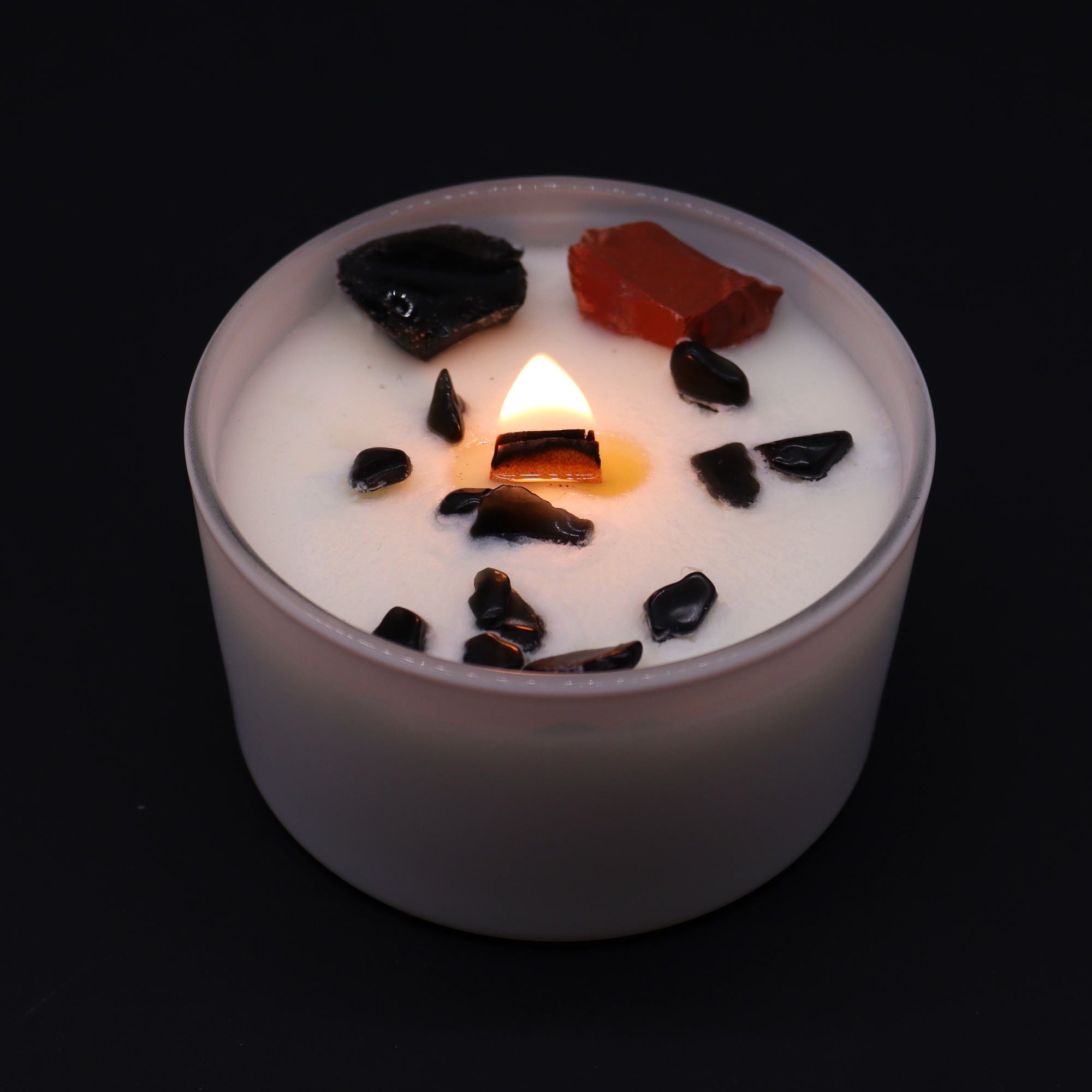 Świeca kryształowa - Root Chakra