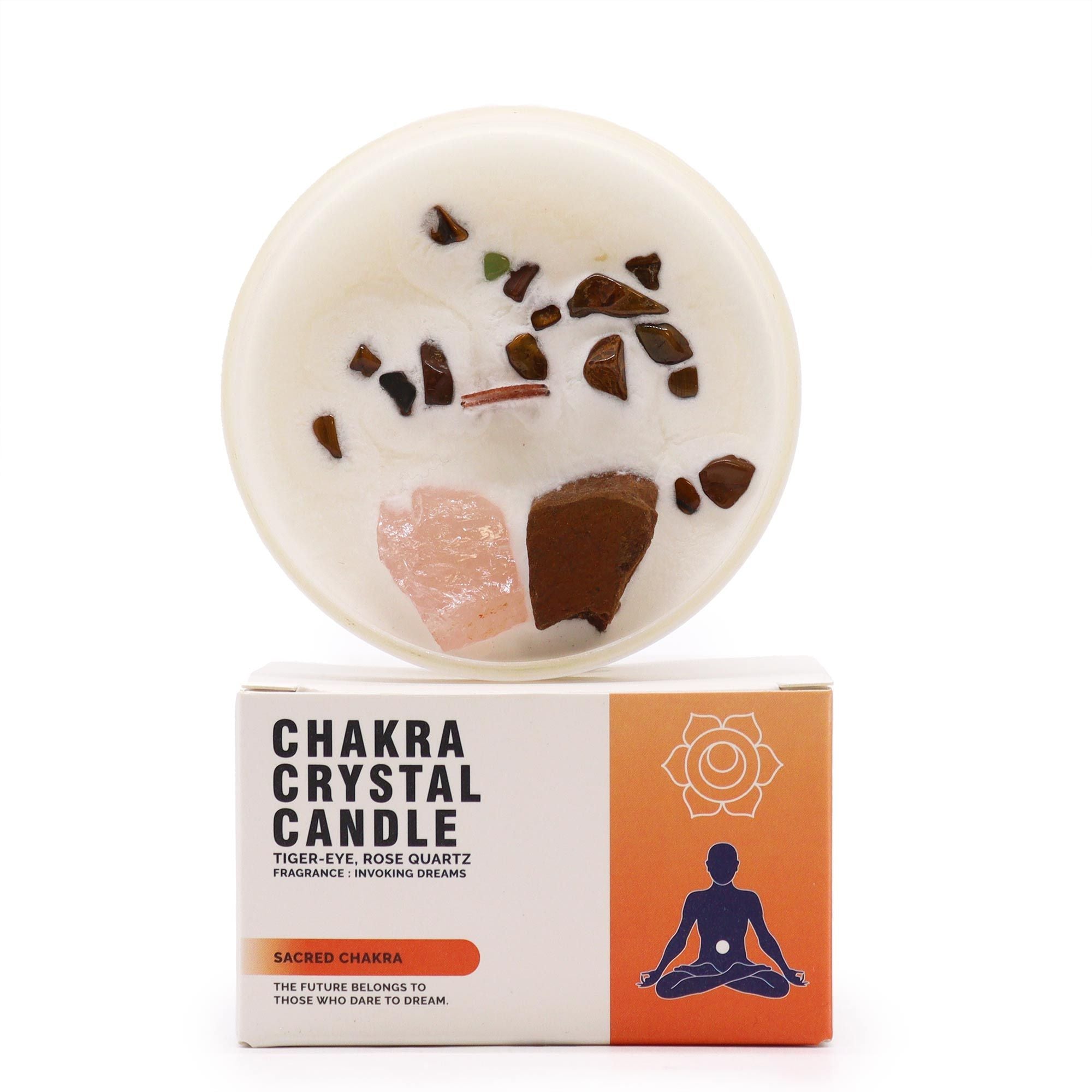 Świeca kryształowa - Sacred Chakra