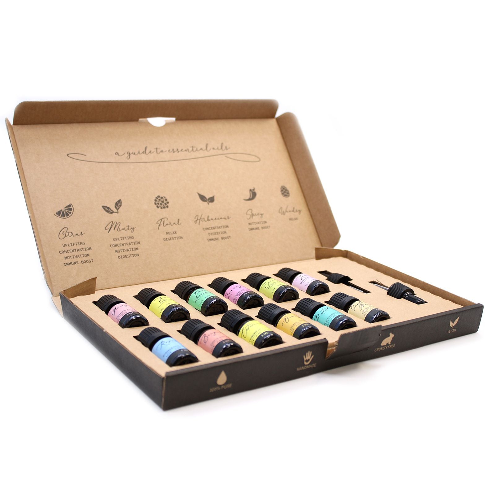 Top 12 Zestaw Olejków – 12 x 5ml + 2 pipety