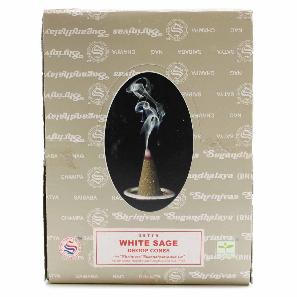 Biała Szałwia – Stożki Dhoop 26 g