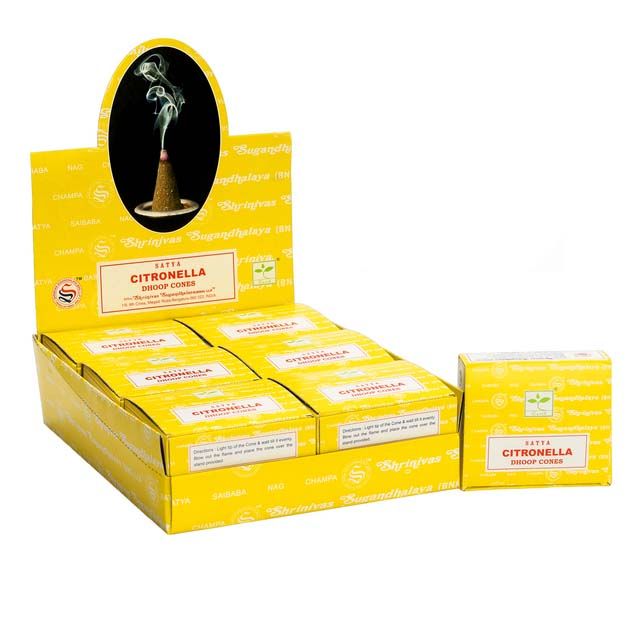 Cytronella – Stożki Dhoop 26g